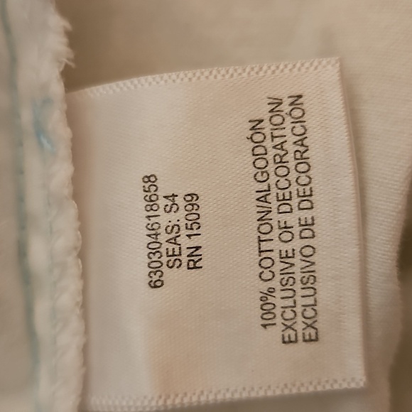 Vtg BONGO Western White Embroidered Long Sleeve Rodeo Snap Top - Picture 7 of 8